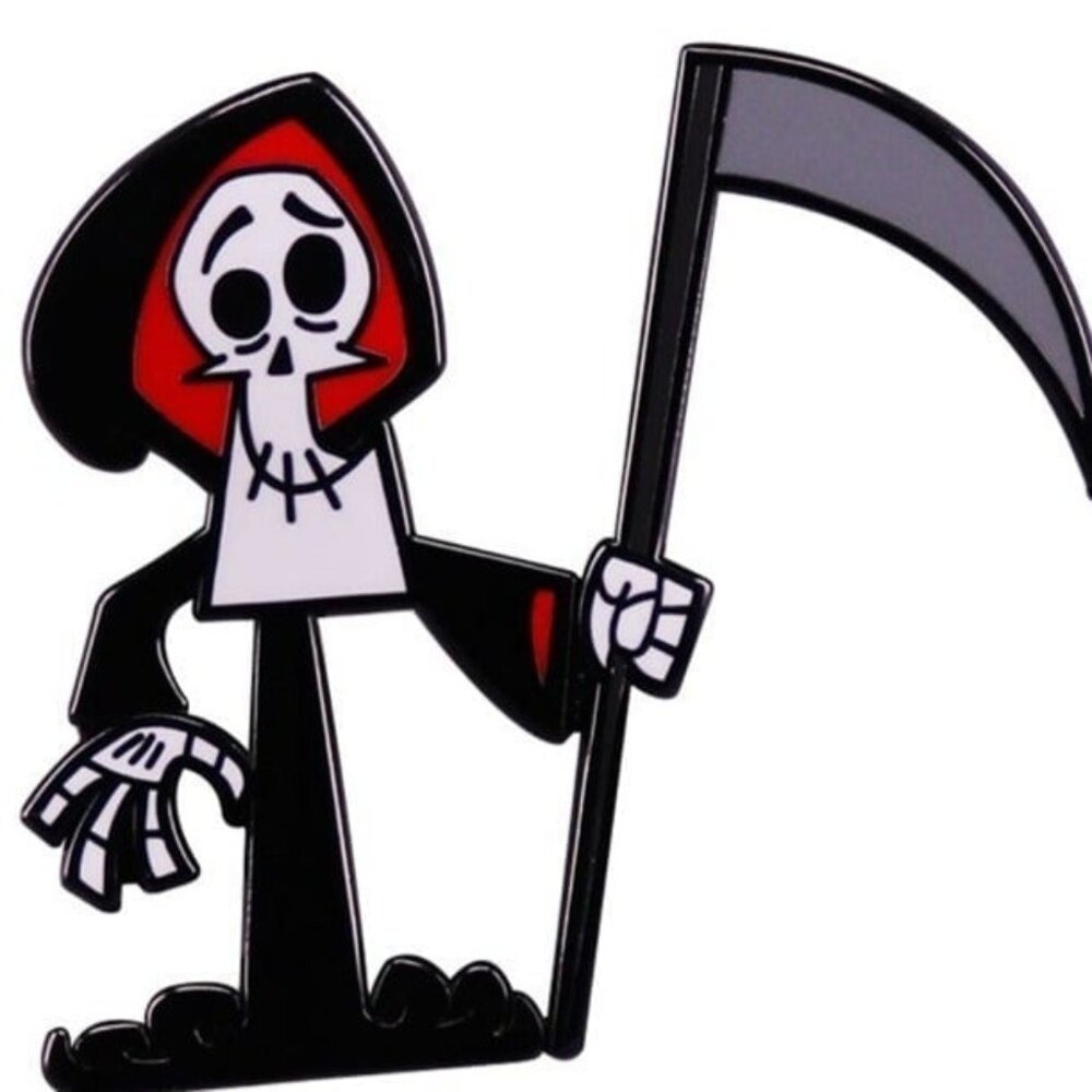 Cartoon Network The Grim Adventures of Billy and Mandy Grim Enamel Pin - Picture 2 of 4